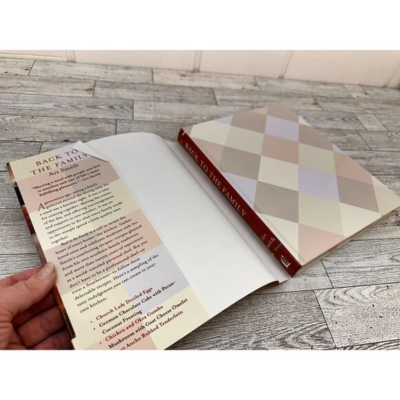 Back to the Family Art Smith 2007 Hardcover Comfort Food Cookbook Shared Meals - Picture 10 of 16